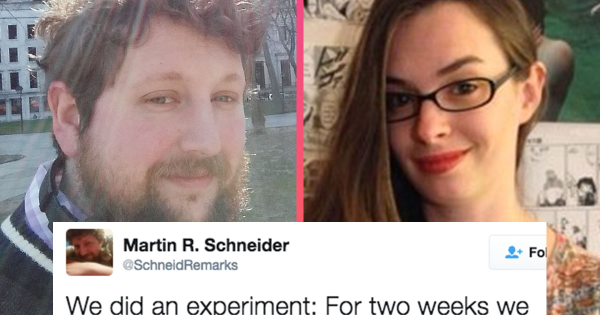 This Man's Sexism Experiment With a Female Co-Worker Is Going Viral